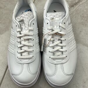 adidas | Shoes | Adidas Gazelle Bold Triple White Ir53 New No Box | Poshmark